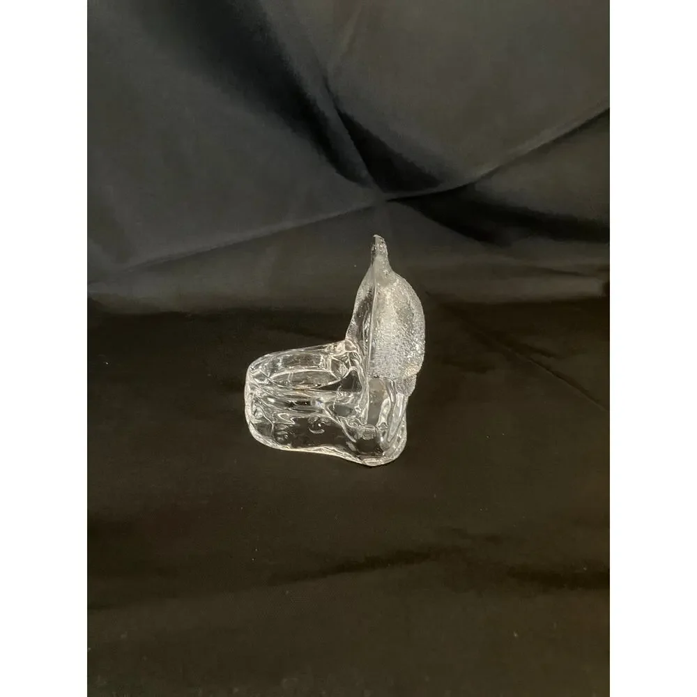 Retired PartyLite Dolphin Candle Holder Riding Waves No Chips Cracks - Picture 5 of 10